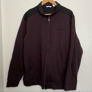 Calvin Klein zip up sweater jacket